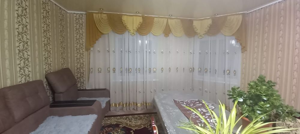 Тюль с ламбиркином