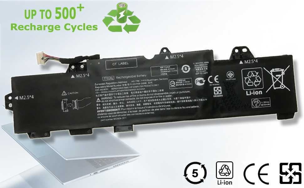 Батерия за HP EliteBook 755 G5, 850 G5 и G6, ZBook 15u G- TT03XL