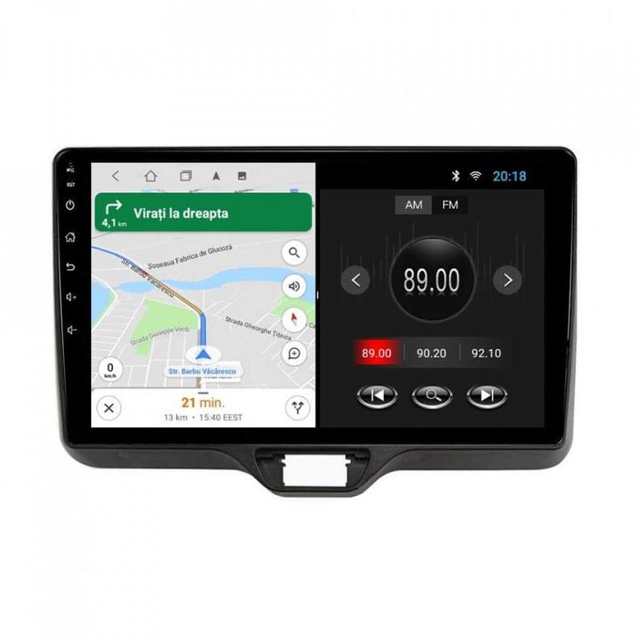 Navigatie Android 14 Toyota Yaris P21 2020+ 1/8 Gb Waze CarPlay CAMERA