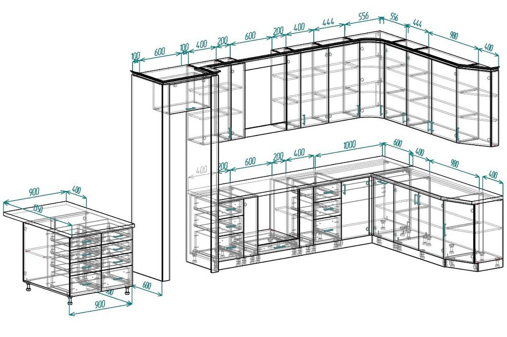 Базис мебельщик установка