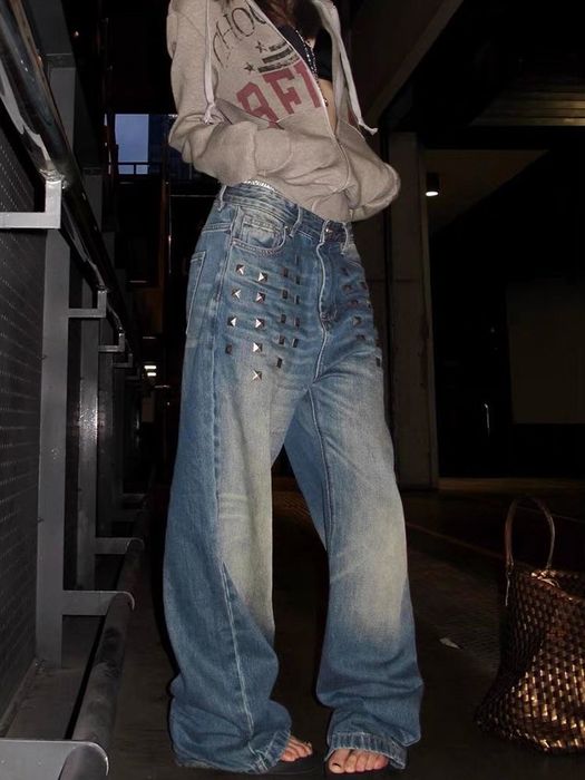 Широкие джинсы новые