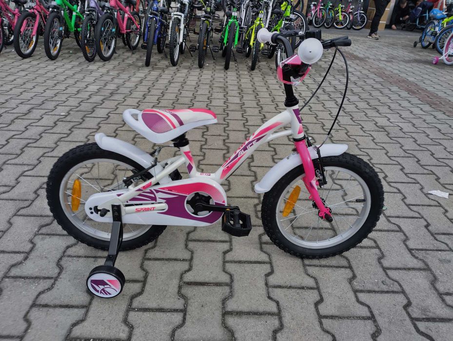 SPRINT Велосипед 16" ALICE бял
