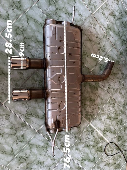 Evacuare Toba Sport Golf 5 R32 look / Golf 6 R20 look