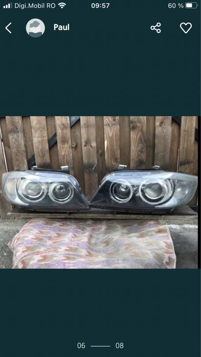 Vand far faruri xenon bmw e90/91 NFL