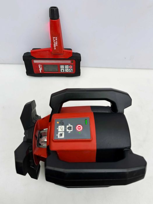 Супер ЦЕНА! Hilti PR 30-HVS A12 - Ротационен лазер за открито като нов