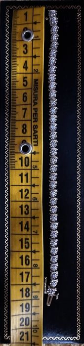 Bratara tenis din aur