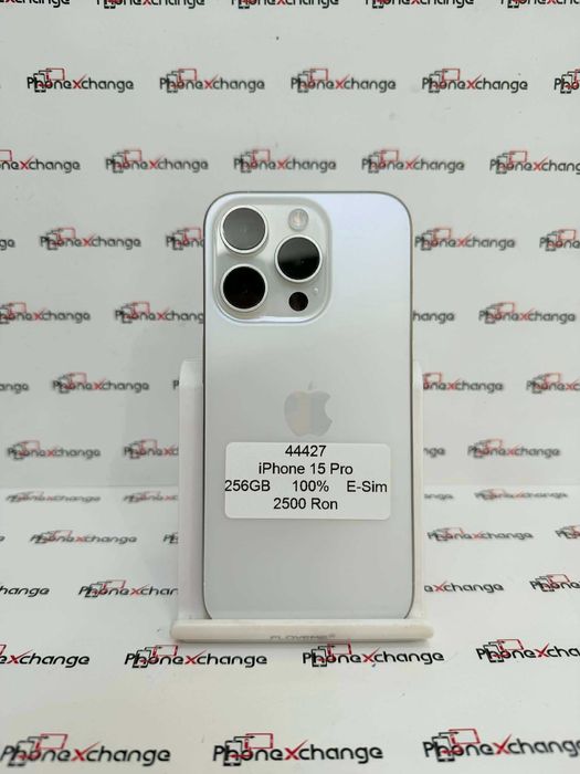 iPhone 15 Pro White Neverlocked 256GB E-SIM