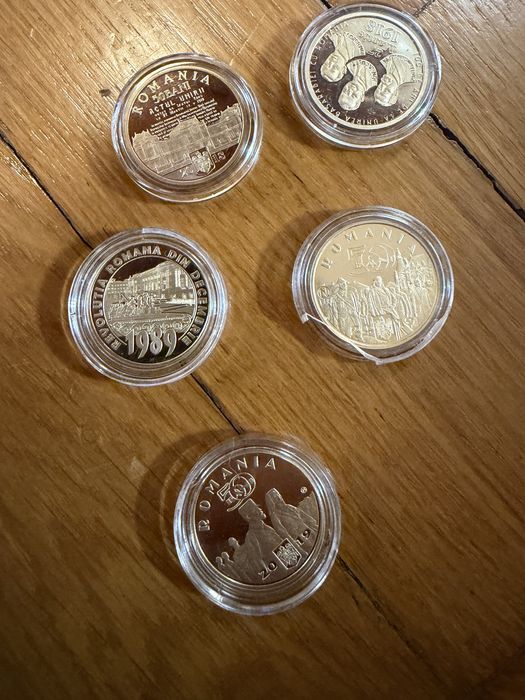 Monede comemorative proof