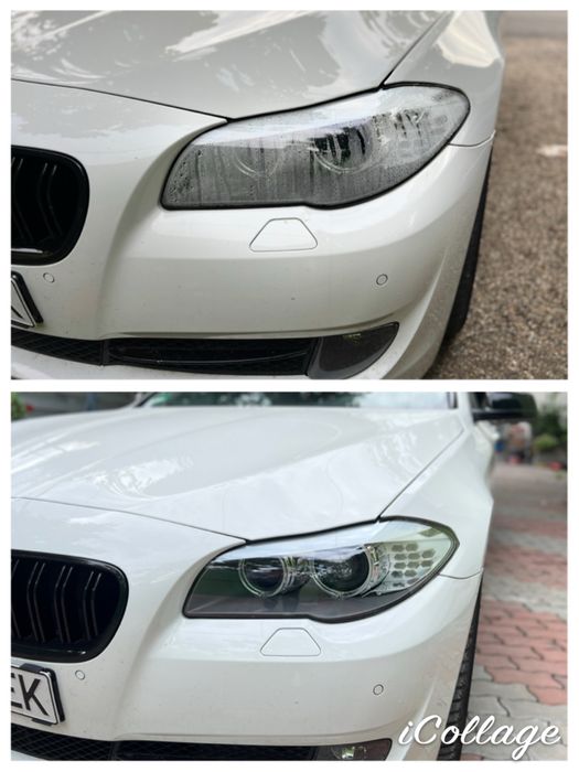 Reconditionare faruri condens/ sticle/ TMS/ faruri bmw seria 5 F10 F11