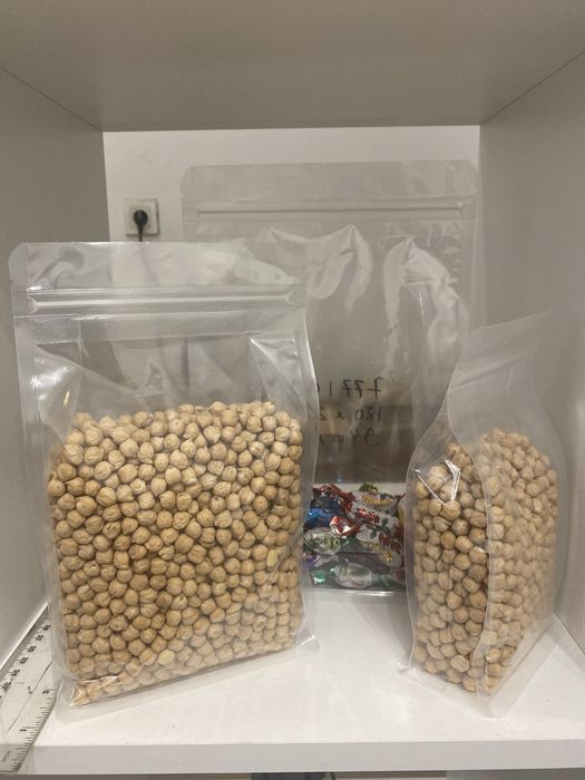 Пакет для чая сухофруктов дой пак квадропак прозрачный