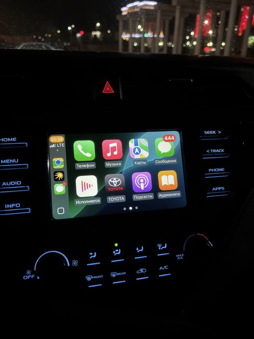 Установка carplay камри 70 раф4,каролла