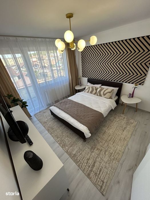 Apartament 3 camere complet mobilat si utilat la cheie