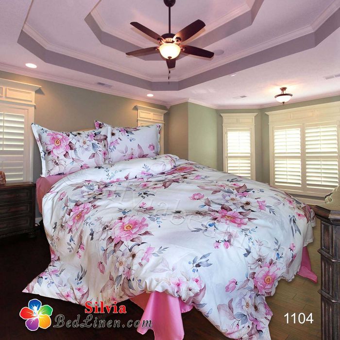 Спален комплект памучен сатен 100% памук,голяма спалня, пет части