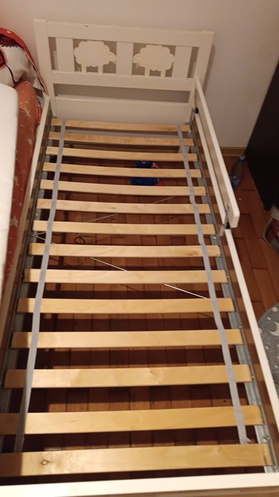 Pat +somiera+saltea cu husa detașabilă  /Ikea