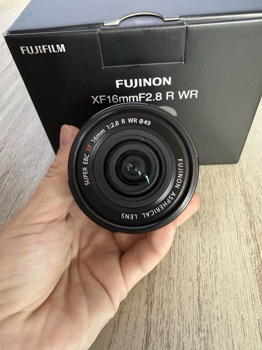 Obiectiv Foto Fujifilm Fujinon 16mm F 2.8 Negru