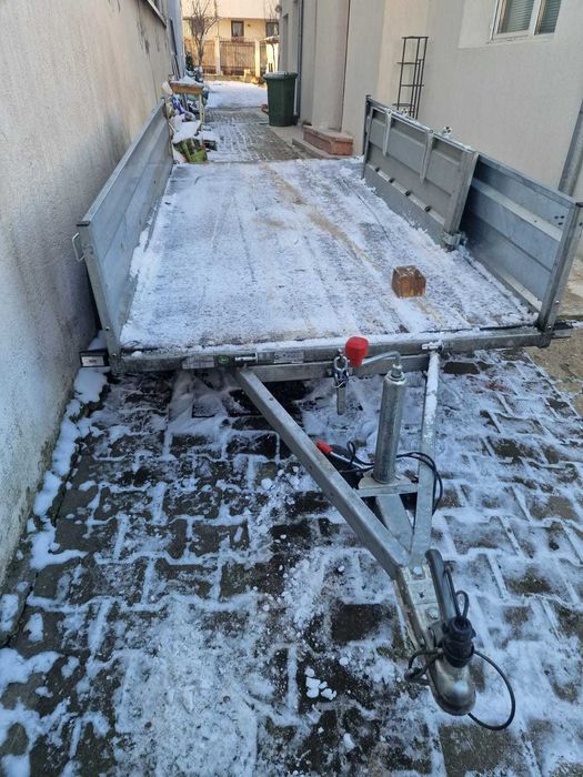 REMORCA REPO 2AXE an2024 ca NOUA 750Kg Inmatriculata 260x130 idealaATV