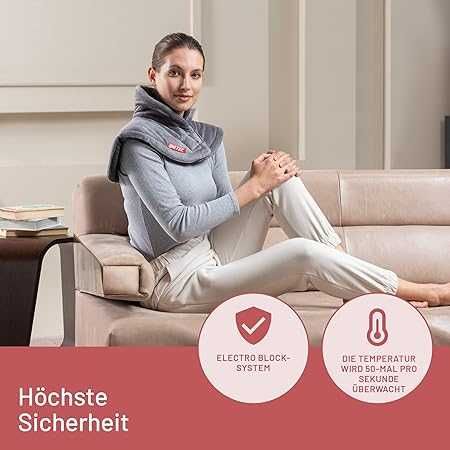 Нагревателна подложка за врат и рамене Imetec Intellisense