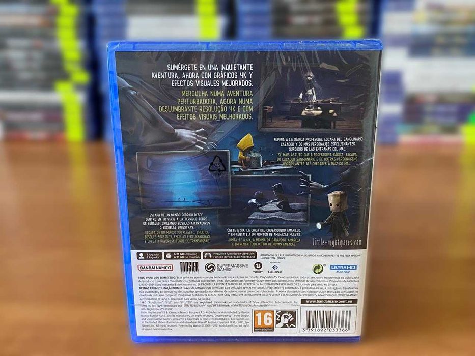 Новый Little Nightmares II Enhanced Edition PS5 Много Игр