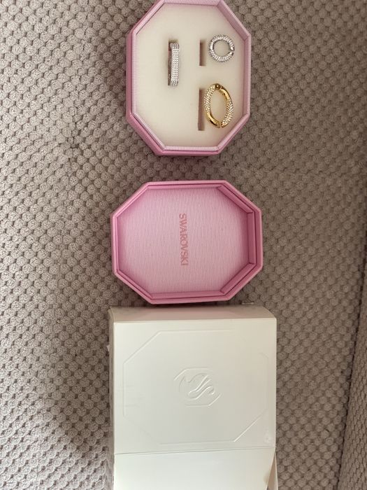 Swarovski комплект обеци