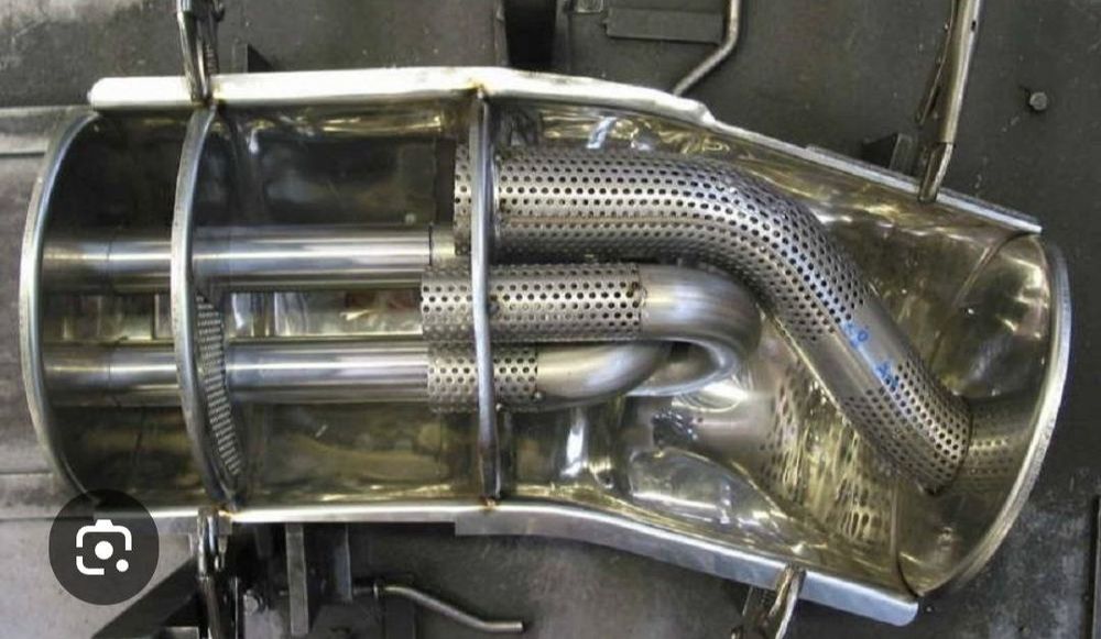 Мерседес глушитель ремонт