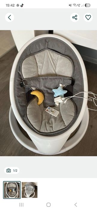 Leagăn electric bebelusi