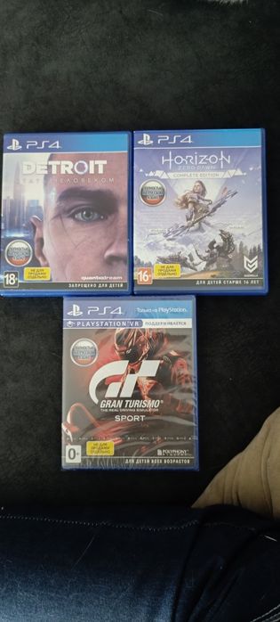 Продам 3 диска на ps4