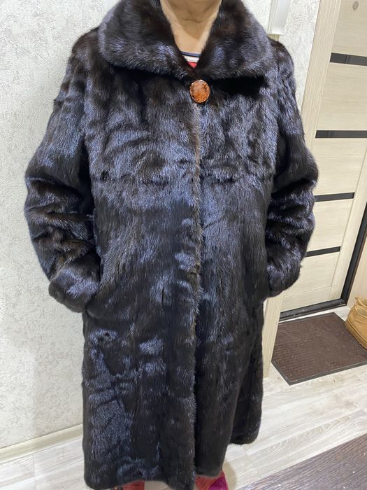 Шуба норка тюльпан