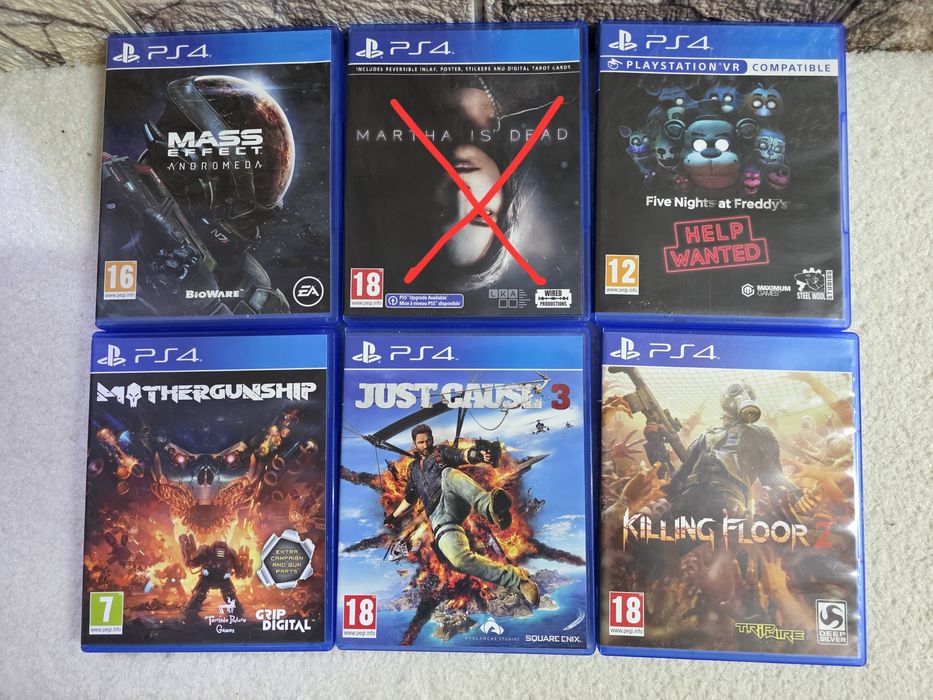 Игри за PS4 в отлично състояние