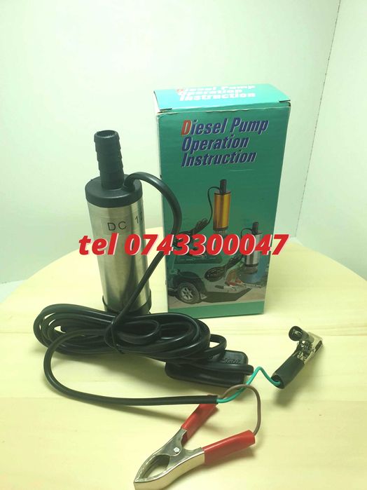 Pompa Submersibila 12V Pentru Combustibil Si Lichide