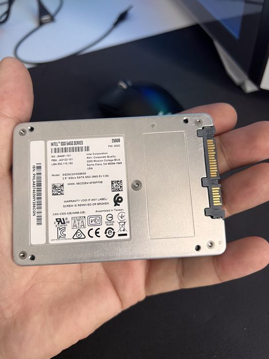 Intel ssd 256 gb