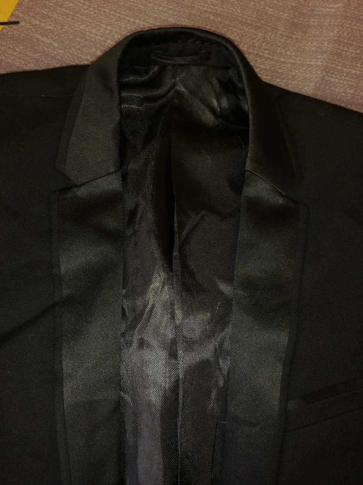 Ново мъжко сако Connor, размер M/L Slim, черно