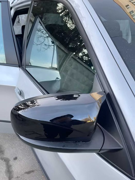 Гаранция! Нови Черни Batman Капаци за Огледала за BMW X5 E70 и X6 E71