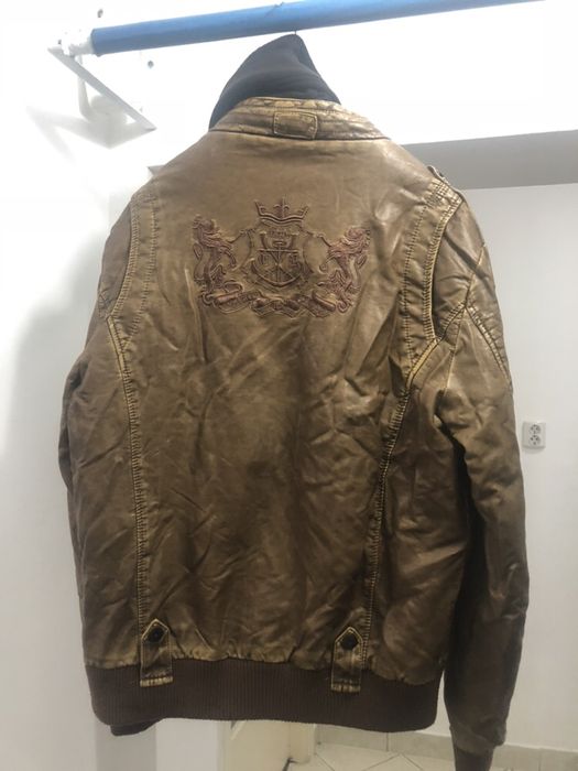 Jacheta piele Cipo&Baxx ca noua - livrare gratuita