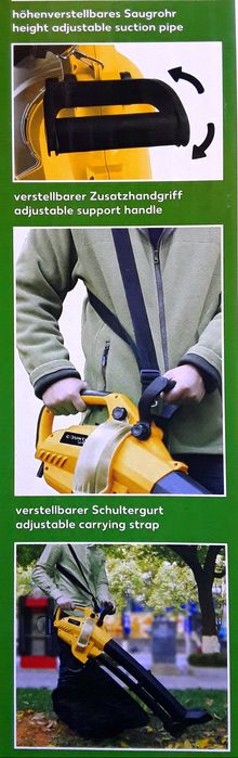 MULTIFUNCȚIONALĂ 3000 W pentru grădina NOUĂ - GERMANIA - 299 Lei