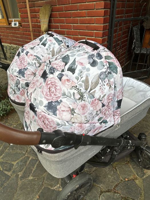 Количка за близнаци 3 в 1