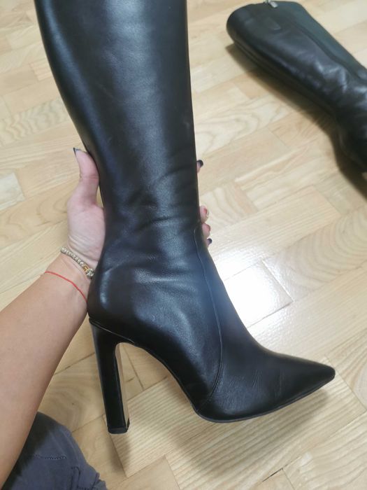 Дамски ботуши Gi Anni естествена кожа