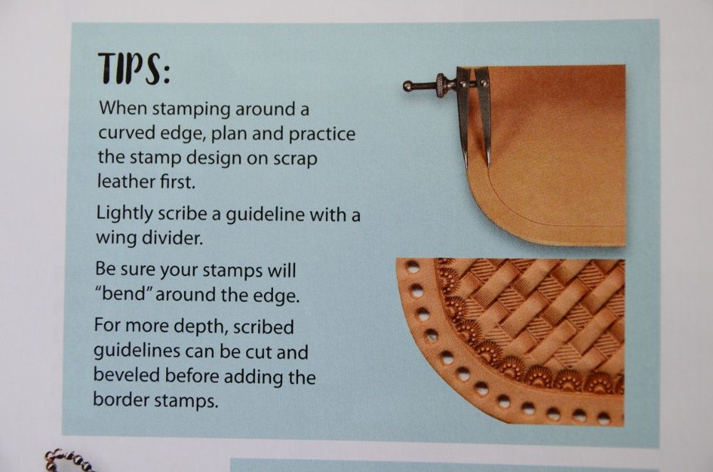 кожарски, сарашки пергел, очертаване на кожа