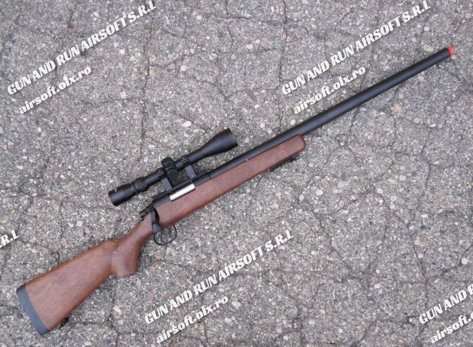 PUSCA ~ LUNETA PROFESIONALA ~ Cu Aer Comprimat ~ Modificata ~ Arc Tare