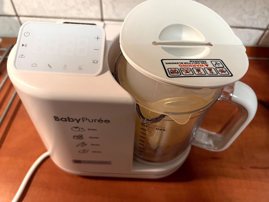 Aparat de gatit cu aburi pentru bebelusi, 6 in 1