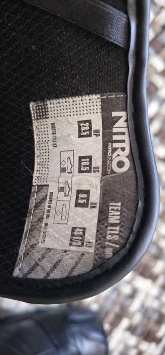 Boots Nitro Team TLS 43 1/3