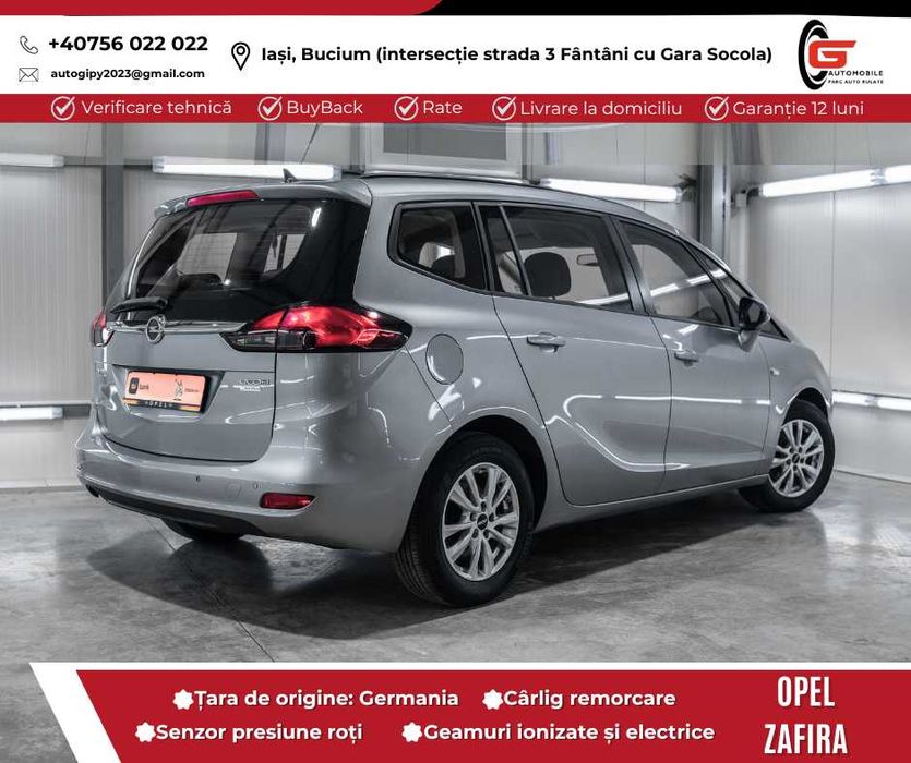 OPEL ZAFIRA 7Locuri Fab2015 Diesel Xenon Navi Climatronic Scaune sport