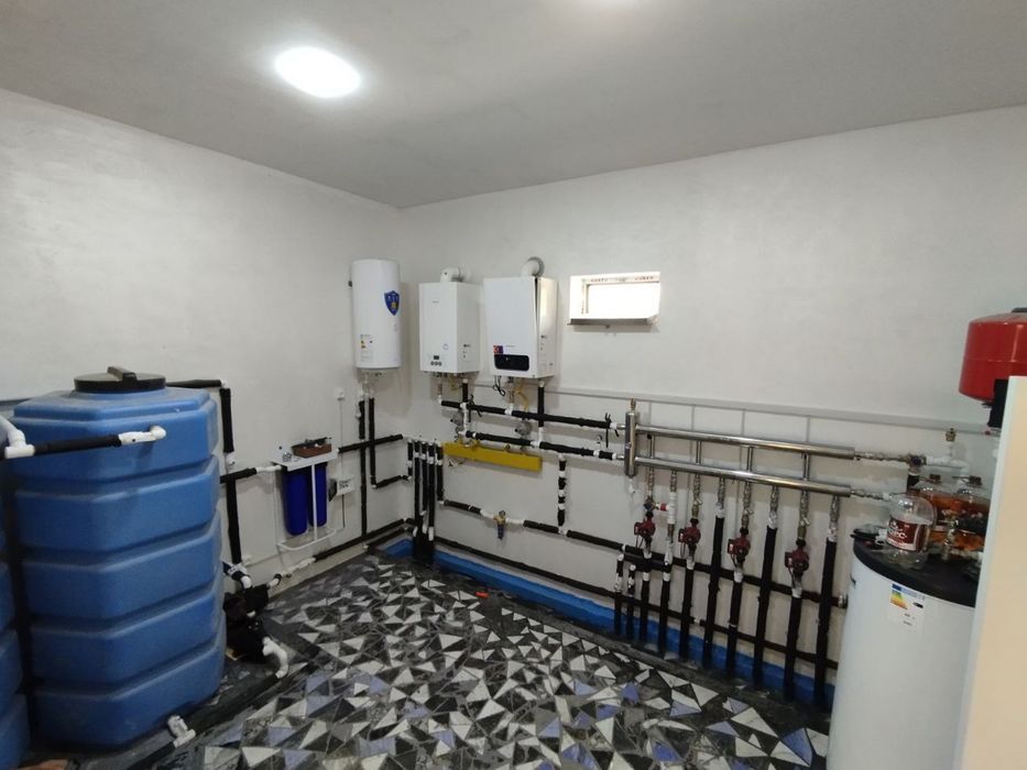 Отопление, Сантехника, Газ монтаж