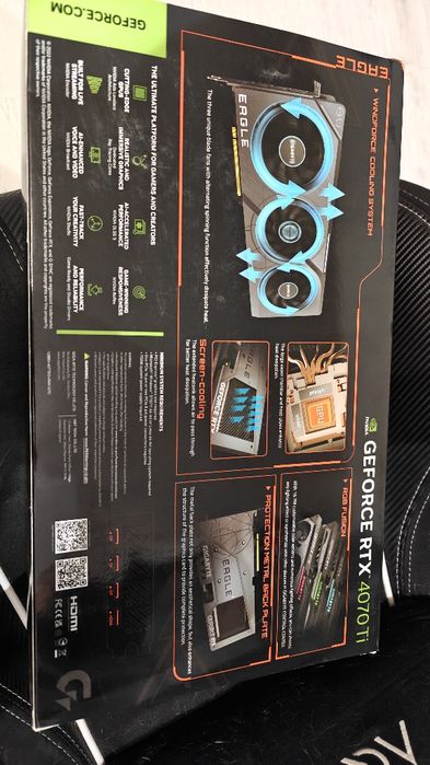 Gigabyte GeForce RTX 4070 ti EAGLE OC 12 GB 192 bit