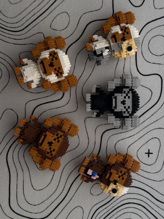 лего фигурки мини кавс