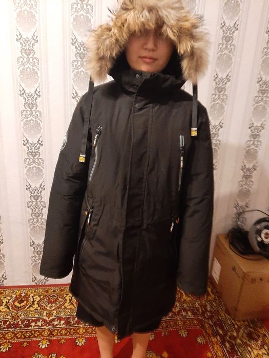 Куртка зима черная