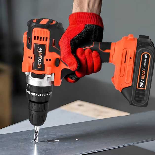 Masina Gaurit si Insurubat2 Acumulatori 20V Li-Ion 38Nm 28 Accesorii