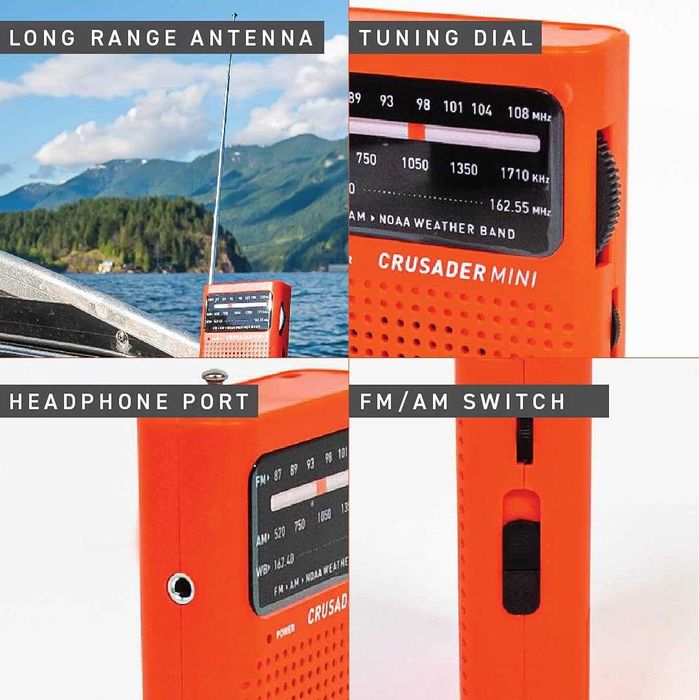 72 HRS CRUSADER MINI аварийно радио