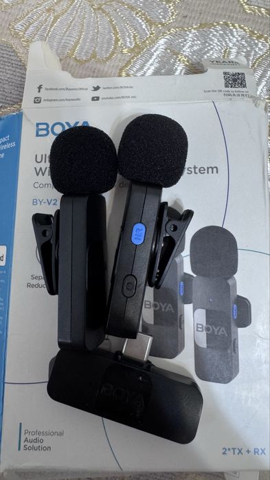 Петлички Boya б/у