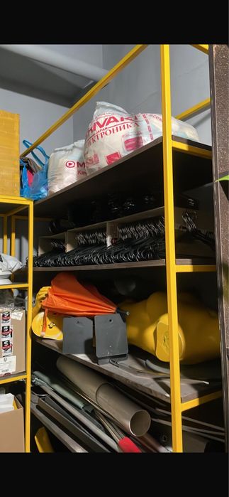 Стеллажи из металла