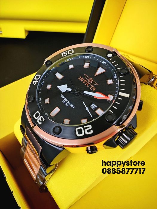 INVICTA Black Rose 49 mm, Инвикта нов ръчен часовник